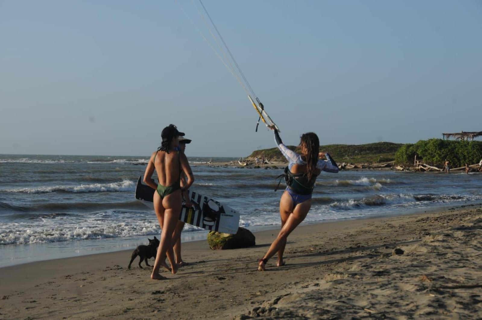 Kitesurf Hostal Ocean House-Santa Veronica Ngoại thất bức ảnh