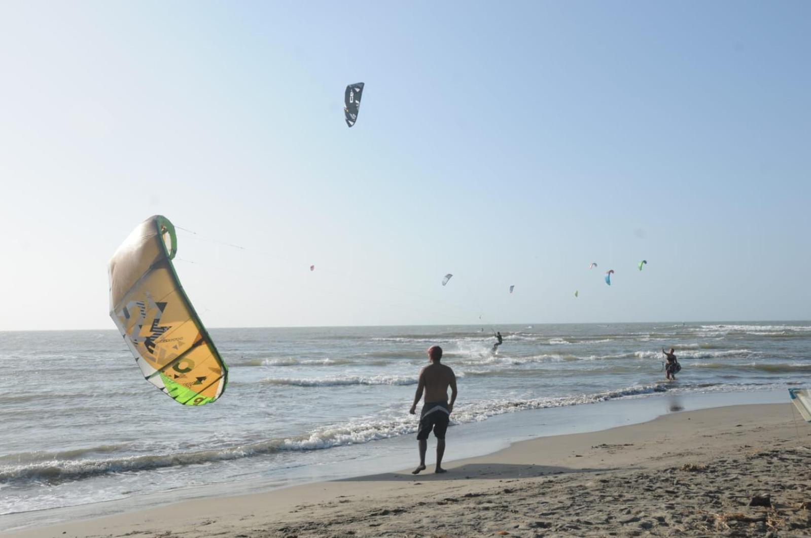 Kitesurf Hostal Ocean House-Santa Veronica Ngoại thất bức ảnh